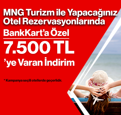 BankKart Kredi Kartına Özel 7.500 TL İndirim Kampanyası
