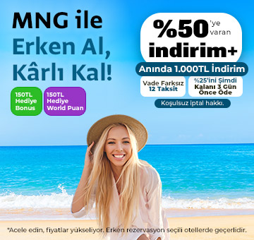 Erken Rezervasyon Fırsatları