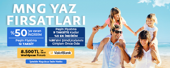 MNG Yurt İçi Yaz Fırsatları