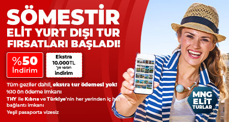 Sömestr Yurt Dışı Elit Tur Fırsatları Başladı!!!