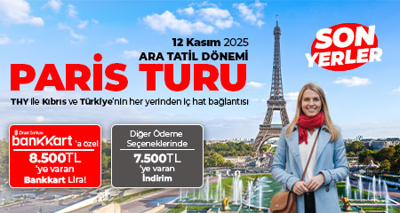 Kasım Ara Tatil Dönemi Paris Turu