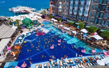 Orange County Kemer - Adult Only +18 Standart Oda Yandan Deniz Manzara (Ailelere Özel)