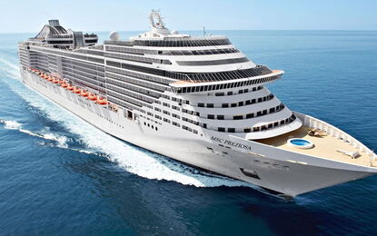 MSC Preziosa ile Fiyortların Kalbine Seyir Gemi Turu - Pegasus HY ile 11 Gece