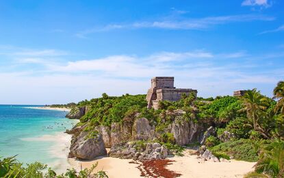 Meksika Sahilleri Rotası Tulum Cancun Turu THY ile 6 Gece